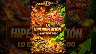 Thumbnail of La HIPERINFLACION lo DESTRUYE TODO  #dinero #economia #negocios #inflacion #shorts
