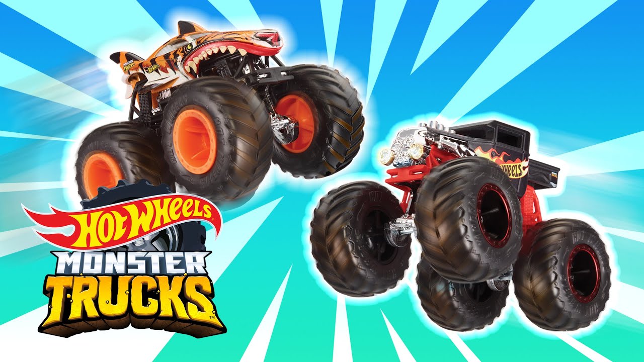 Hot Wheels Monster Trucks 1:43 Bone Shaker