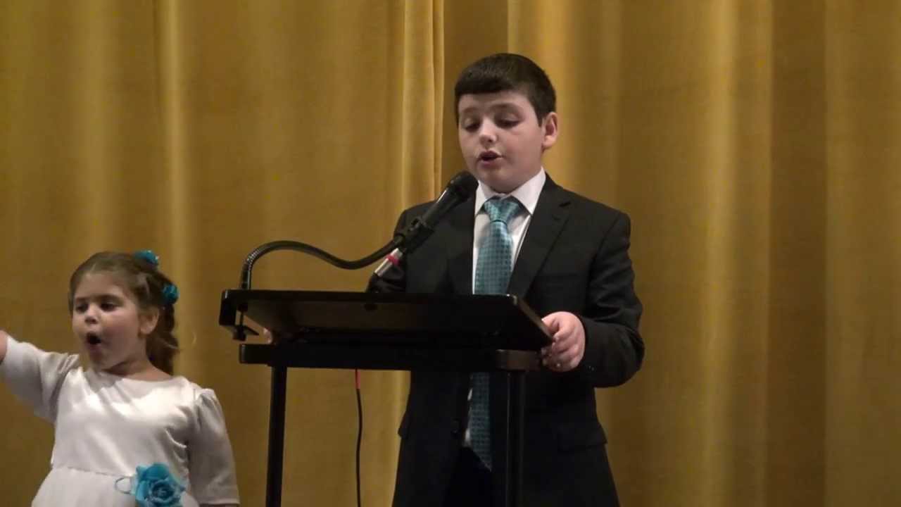 Yossi Rosenberg Bar Mitzvah Speech ( Pshetel)