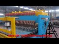 6-12 Full automatic Heavy steel mesh welding machine(reinforcing mesh welding machine)