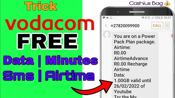 Vodacom free DATA, MINUTES SMS & AIRTIME #Vodacom #unlock #freedata #freeairtime