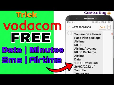 Vodacom free DATA, MINUTES SMS & AIRTIME #Vodacom #unlock #freedata #freeairtime