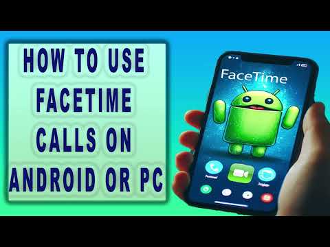How to use Facetime calls on Android or PC #facetime  #android #pc #windows11 #techtips #ios #howto