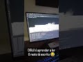 Difícil é aprender a ler, o resto já está escrito! #shorts