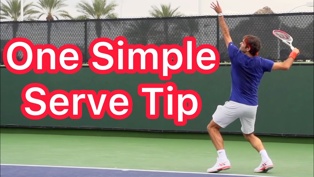 One Simple Tip For A More Consistent Toss (Tennis Serve Technique Explained)