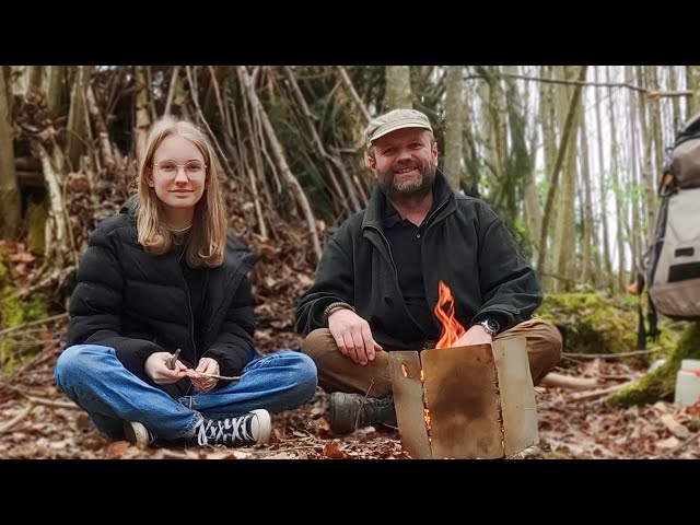 Bushcraft Outing with my Daughter