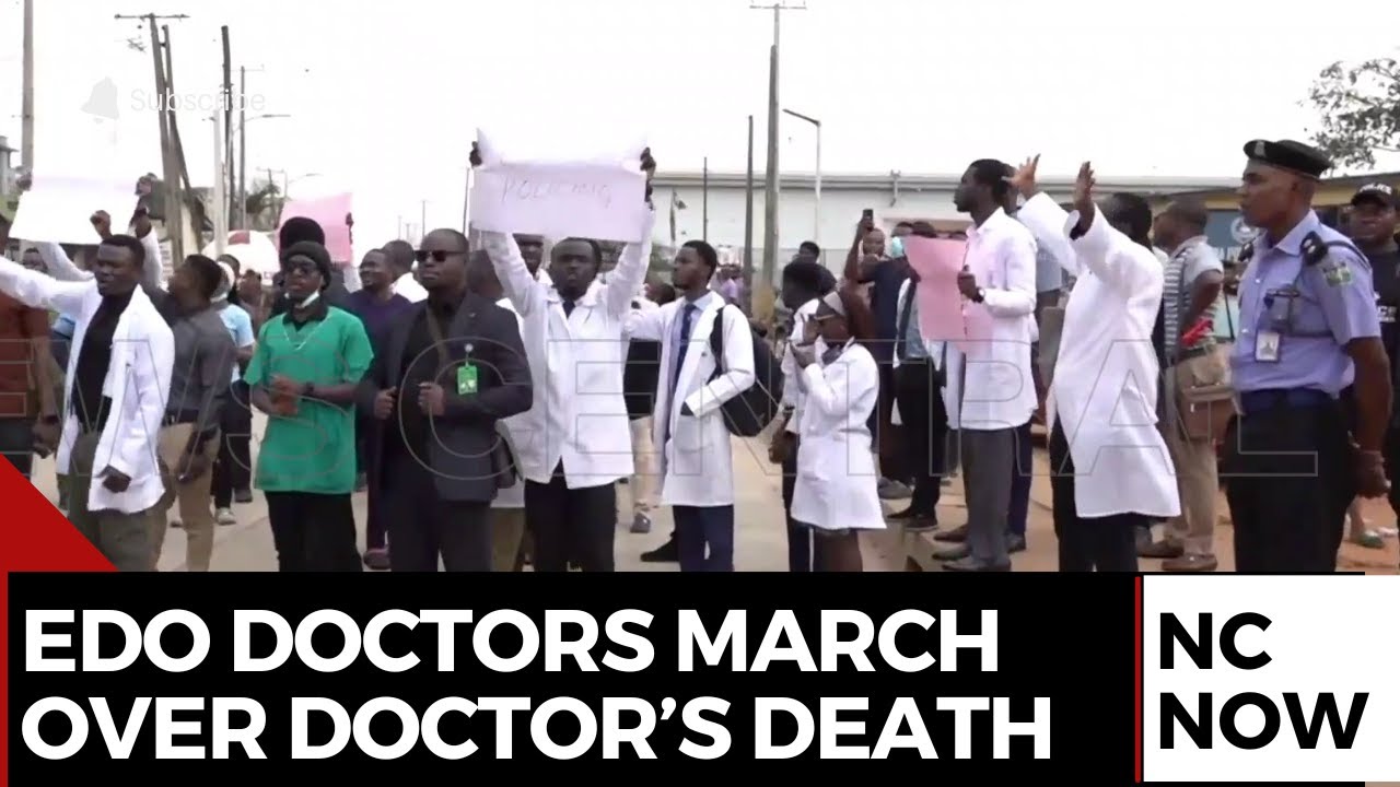Edo Medical Community Protest Killing of Abducted Doctor