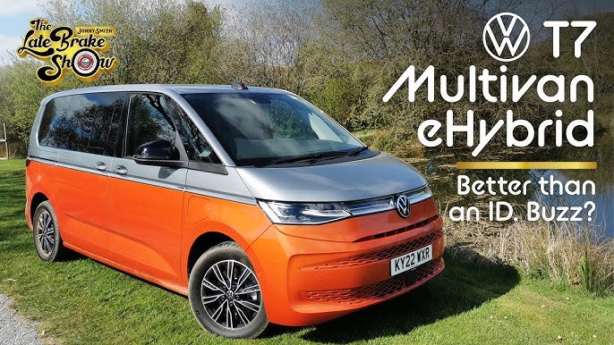 all-new VW Multivan T7 driving REVIEW 2022 Volkswagen Microbus PHEV 