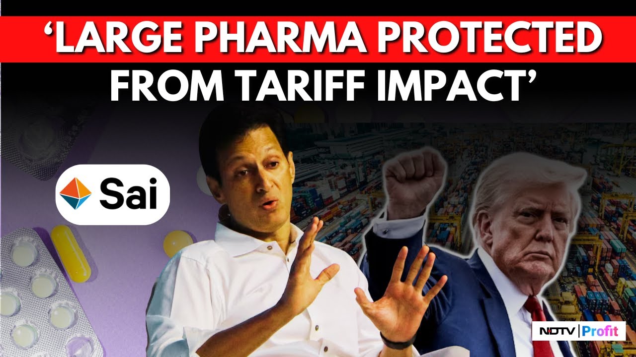 '92% Revenue Comes From Large Pharma': Sai Life Sciences CEO On Q1 Results, Tariffs & More