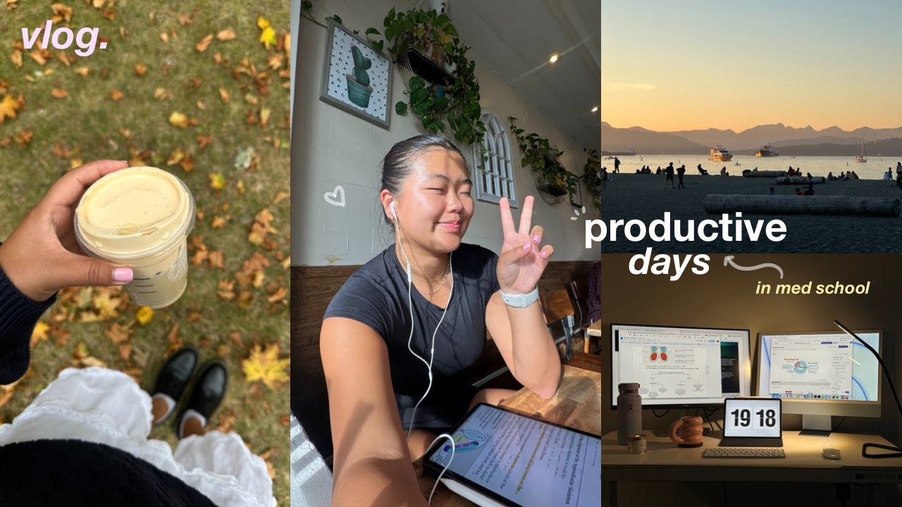MED DIARIES | productive study days — shadowing thoughts & iMac unboxing ✨