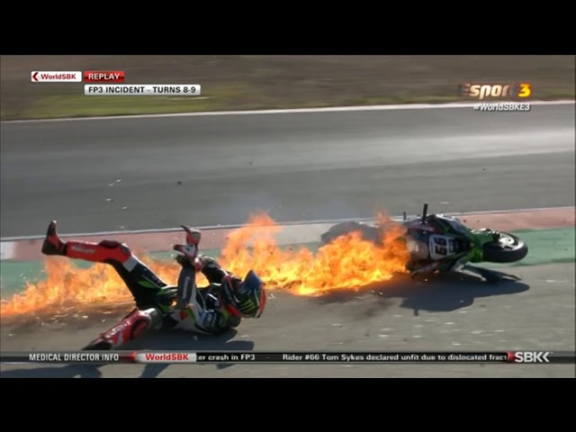 SPECTACULAR DRIVING OF THE PILOT TOM SYKES class=