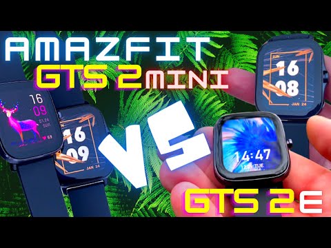 Amazfit GTS 2 Mini vs GTS 2e Comparison & Review | Budget GPS Smartwatch Battle | Voice Commands Inc