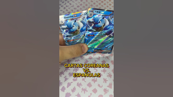 ¡CARTAS ESPAÑOLAS VS COREANAS! Comparativa TCG