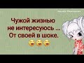 Чужой жизнью не интересуюсь от своей в шоке! Юморнем?