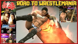 WWE SmackDown vs Raw 2009 (PS3) Every Road to WrestleMania