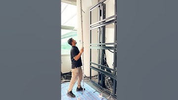 The P1.25 COB LED Cabinet is incredibly lightweight and simple to install. #shortvideo #shortsviral