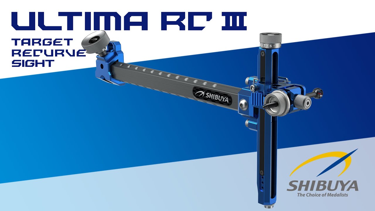 SHIBUYA ULTIMA RC III - The newest evolution of the most popular recurve  target sight!