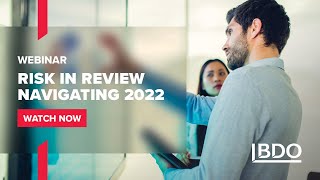 Webinar: Risk In Review - Navigating 2022