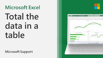 Add a Total Row to your Excel table | Microsoft
