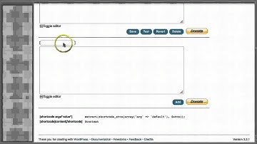WordPress | Add a Script with Shortcode