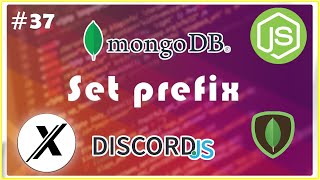 HOW TO MAKE A PER SERVER PREFIX (SET-PREFIX) USING MONGO | DISCORD.JS | #37