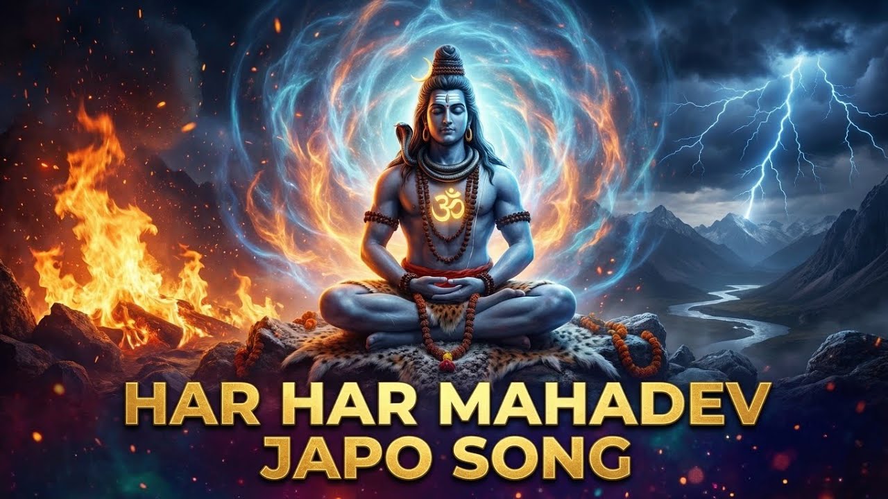 🙏Har Har Mahadev Japo Song | Powerful Mahadev Jaap | Shiv Bhakti Song