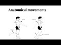 Anatomical movements #medico