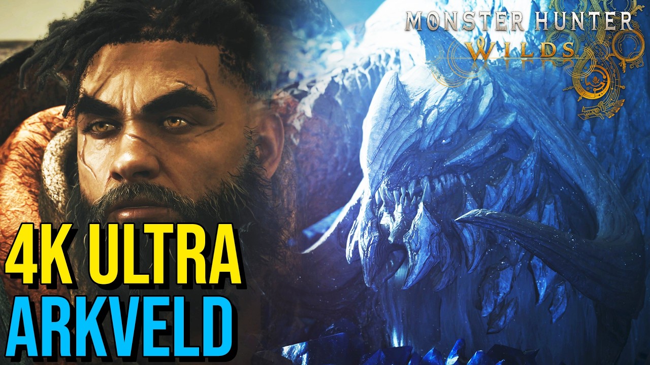 ARKVELD Boss Fight - Monster Hunter Wilds (Hammer, 4K, ULTRA) - No Commentary