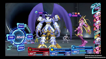 DIGIMON STORY CYBER SLEUTH  GREAT CHALLENGE 4 HARD: NO PIERCE RUN