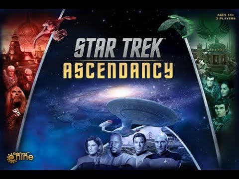 Session de jeu solo de Star Trek: Ascendancy (avec extension Borg)