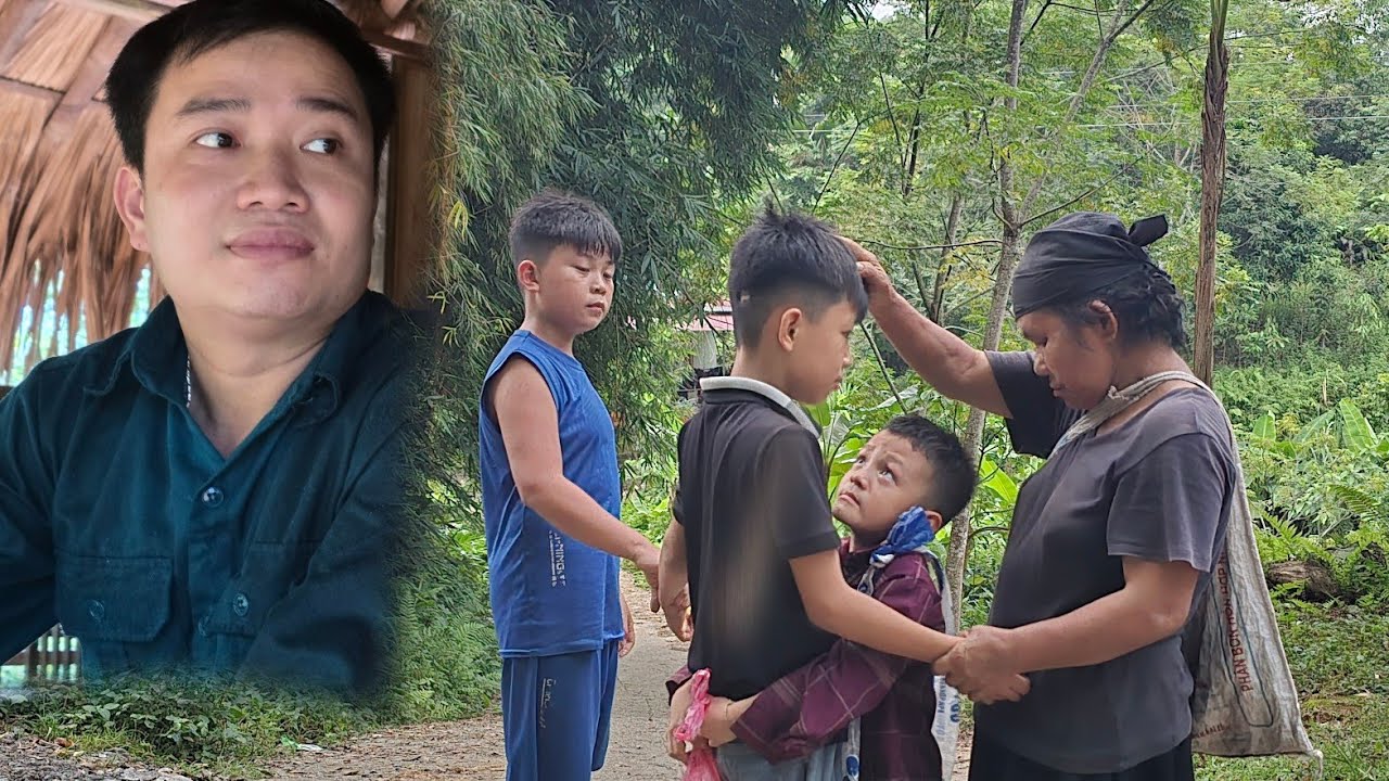 With the help of the kind girl and the policeman Dat recovered his memory to go back his grandmother