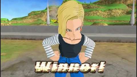 DBZ BT3 Android 18 Cell Games