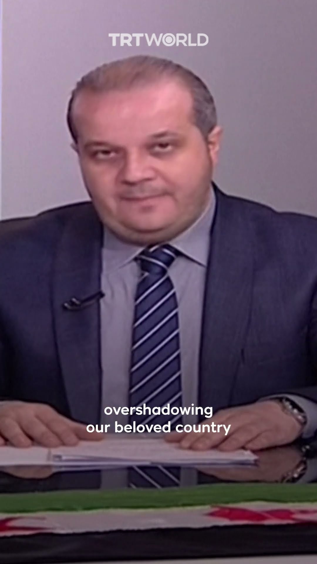 Syrian TV anchor delivers a heartfelt message following the fall of the Assad regime