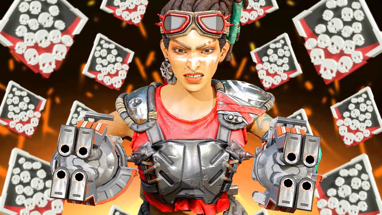 BRUTAL RAMPART 21 KILLS & 4600 DMG IN INTENSE 1v3 ENDING (Apex Legends Gameplay)