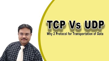 TCP vs UDP // Why 2 Protocol for DATA Transpiration // CCNA // HINDI