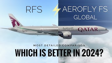 *PAID* RFS vs AEROFLY FS GLOBAL |ULTIMATE COMPARISON ⚡️| WHICH IS BETTER IN 2024? ​⁠@RORTOS ​⁠