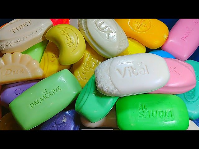 Satisfying International ASMR Soap opening Haul Soap Leisurely Unpacking Soaps Relaxing Sound