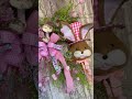 DIY Bunny Garden Wreath Tutorial | Easter Pink Floral Wreath for Front Doo