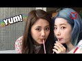 TWICE being youtubers: mukbang edition