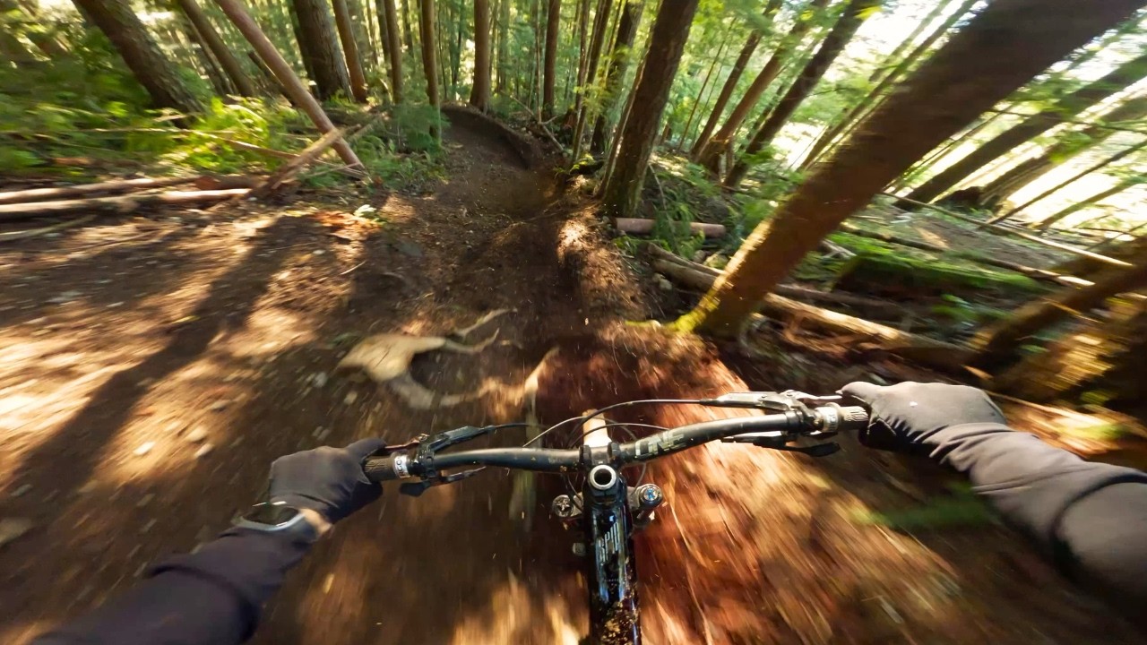 Pushing the speed on my new bike to find the right the settings