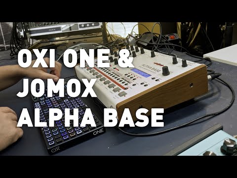 Oxi One Mk1 & Jomox Alpha Base - YouTube