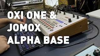 Oxi One Mk1 & Jomox Alpha Base - YouTube