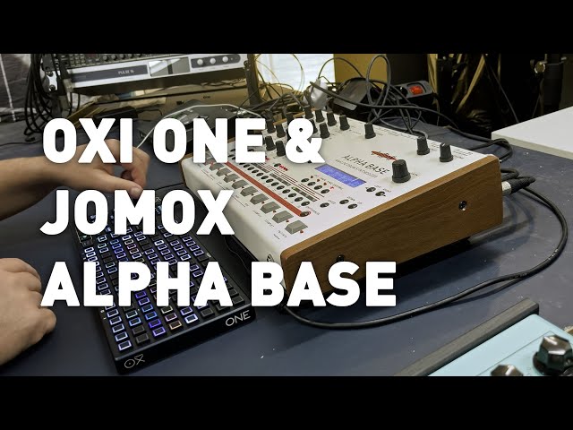 Oxi One Mk1 & Jomox Alpha Base - YouTube