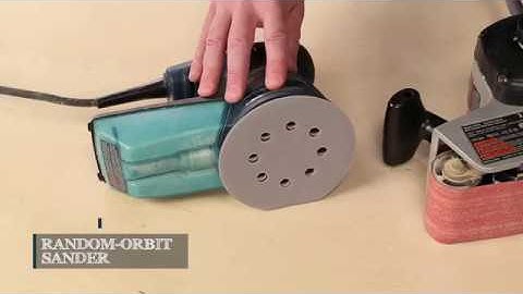 How To Select Your First Sander