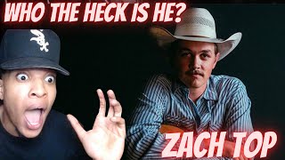 WHO THE HECK IS HE? FIRST TIME HEARING ZACH TOP - I NEVER LIE | REACTION