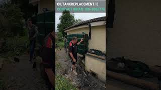 Burned Oil Tank Replaced in Skryne