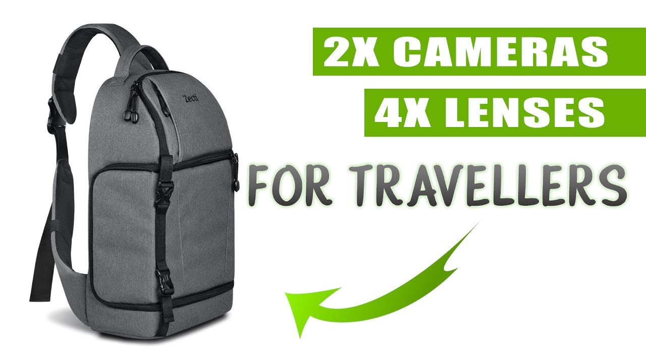 ZECTI: Budget Sling Camera backpack for DSLR and Mirrorless Cameras ...