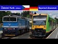 Trains - Železná Ruda-Alžbětín / Bayerisch Eisenstein (CZ/D) - 20.7.2017