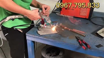 Teét thử độ ngấu của mối hàn Laser 2000w trên vật liệu inox 10li #wedinglaser