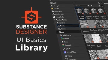Substance Designer UI Basics: Library | Adobe Substance 3D